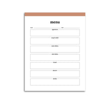 Load image into Gallery viewer, Menu Planner | Classic
