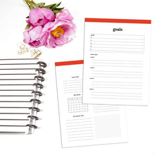 Load image into Gallery viewer, goal planner monthly