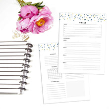 Load image into Gallery viewer, Monthly Goal Planner | Signature Confetti