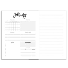 Load image into Gallery viewer, Monthly Overview Planner | City