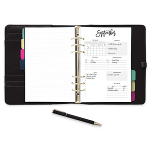 Monthly Overview Planner-Confetti Saturday