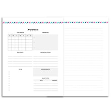 Load image into Gallery viewer, Monthly Overview Planner | Signature Stripe