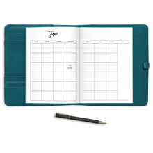 Load image into Gallery viewer, Monthly Planner Travelers Notebook Insert, Undated-Confetti Saturday