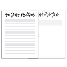 Load image into Gallery viewer, New Year's Resolutions Planner | City