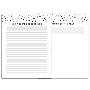 Printable-New Year's Resolutions Planner | Signature Confetti-Rings and Disc Planner-Confetti Saturday