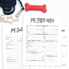 Load image into Gallery viewer, Pet Planner Inserts | City