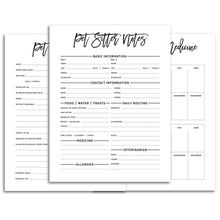 Load image into Gallery viewer, Pet Planner Pages-Confetti Saturday