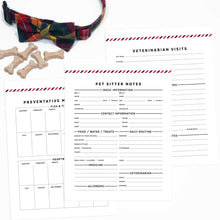 Load image into Gallery viewer, pet planner printable page