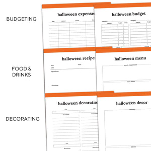 Halloween Planner | Classic-Rings and Disc Planner-Confetti Saturday