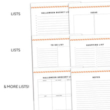 Load image into Gallery viewer, Halloween Planner | Signature Stripe