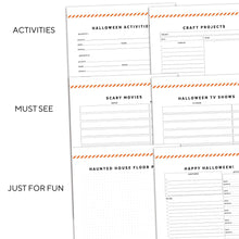 Load image into Gallery viewer, Halloween Planner | Signature Stripe
