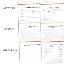Load image into Gallery viewer, Halloween Planner | Signature Stripe