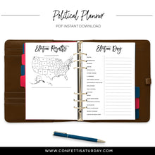 Load image into Gallery viewer, Political Planner-Confetti Saturday