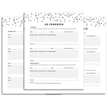 Load image into Gallery viewer, Printable-Political Planner | Signature Confetti-Rings and Disc Planner-Confetti Saturday