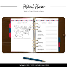 Load image into Gallery viewer, Political Planner-Confetti Saturday