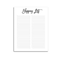 Load image into Gallery viewer, Shopping List | City