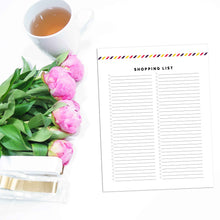 Load image into Gallery viewer, Shopping List | Signature Stripe