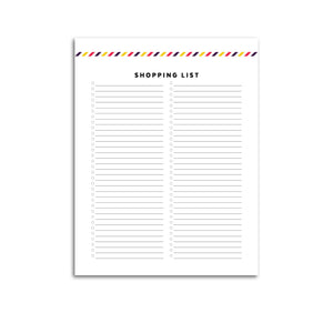 Shopping List | Signature Stripe
