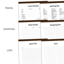 Load image into Gallery viewer, Thanksgiving Planner | Classic-Rings and Disc Planner-Confetti Saturday
