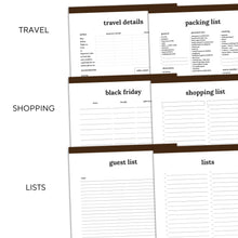 Load image into Gallery viewer, Thanksgiving Planner | Classic-Rings and Disc Planner-Confetti Saturday