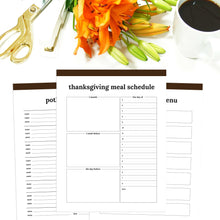Load image into Gallery viewer, Thanksgiving Planner | Classic-Rings and Disc Planner-Confetti Saturday