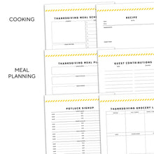 Load image into Gallery viewer, Thanksgiving Planner | Signature Stripe