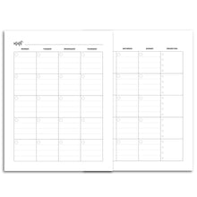Load image into Gallery viewer, Monthly Priorities Planner, Undated | City