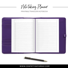 Load image into Gallery viewer, Note-taking Pages Travelers Notebook Insert-Confetti Saturday