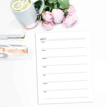 Load image into Gallery viewer, Weekly Planner, Undated v2 | City