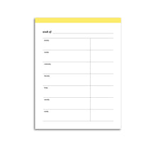 Load image into Gallery viewer, Weekly Planner, Undated v3 | Classic-Rings and Disc Planner-Confetti Saturday
