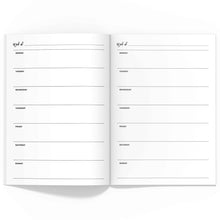 Load image into Gallery viewer, Weekly Planner TN, Undated v2-Travelers Notebook-Confetti Saturday