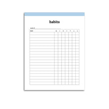 Load image into Gallery viewer, Weekly Habit Tracker Planner | Classic-Rings and Disc Planner-Confetti Saturday
