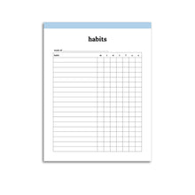 Load image into Gallery viewer, Weekly Habit Tracker Planner | Classic-Rings and Disc Planner-Confetti Saturday