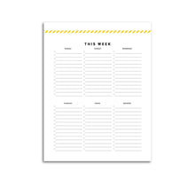 Load image into Gallery viewer, Weekly To Do List | Signature Stripe