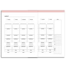 Load image into Gallery viewer, Weekly Wellness Planner, Undated, WO2P | Classic