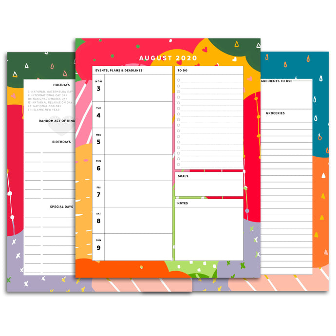 August 2020 Limited Edition Planner