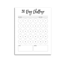 Load image into Gallery viewer, 30 Day Challenge Planner | City
