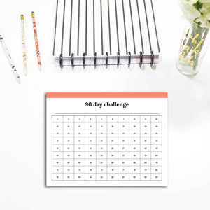 90 Day Challenge Planner | Classic