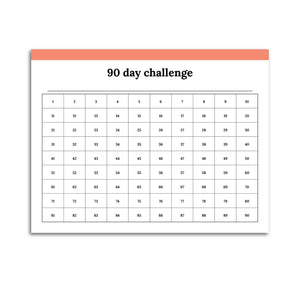 90 Day Challenge Planner | Classic
