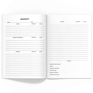 All-Inclusive Monthly Planner TN, Undated