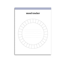 Load image into Gallery viewer, Monthly Mood Tracker Planner Page | Classic-Rings and Disc Planner-Confetti Saturday
