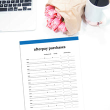 Load image into Gallery viewer, Afterpay Tracker | Classic-Rings and Disc Planner-Confetti Saturday
