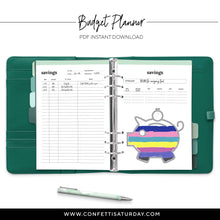 Load image into Gallery viewer, Budget Planner Printable-Confetti Saturday
