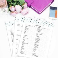 Load image into Gallery viewer, Budget Planner | Signature Confetti
