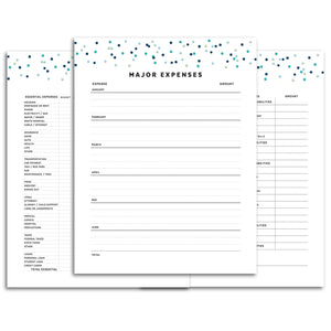Budget Planner | Signature Confetti