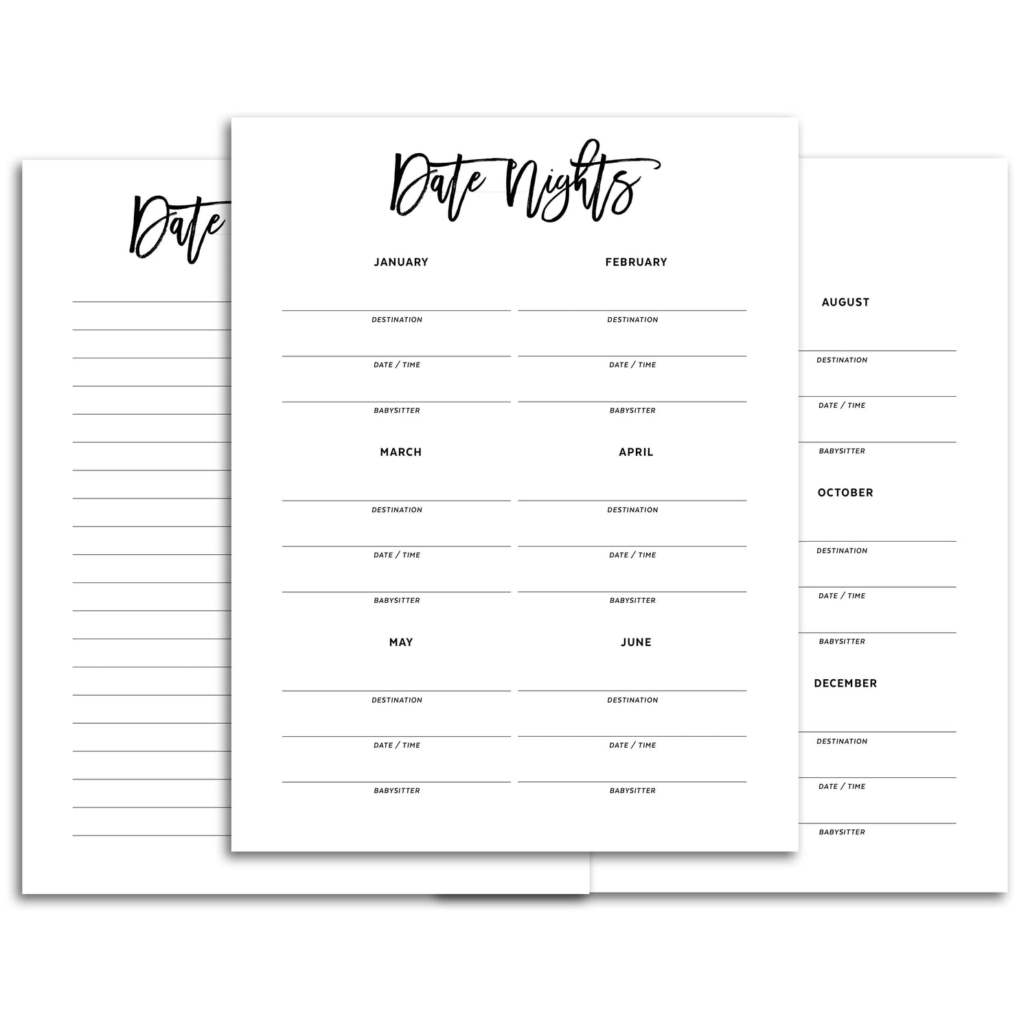 Date Night Planner City