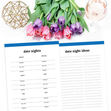Load image into Gallery viewer, printable date night planner
