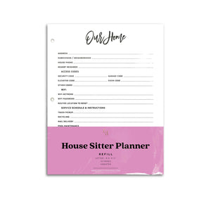 House Sitter Planner | City