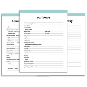 House Sitter Planner | Classic-Rings and Disc Planner-Confetti Saturday