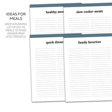 Load image into Gallery viewer, Meal Planner | Classic-Rings and Disc Planner-Confetti Saturday
